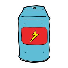 cartoon beer can N17