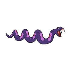 cartoon poisonous snake N21