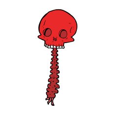 spooky cartoon sull and spine N8