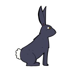 Cartoon Rabbit N113