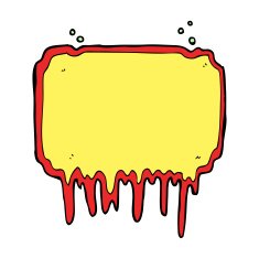 cartoon melting frame N4