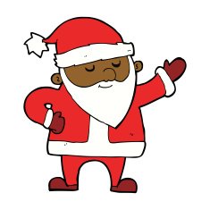 Cartoon Santa Claus N288