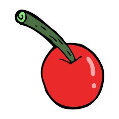 cartoon cherry symbol N5