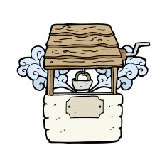 cartoon well N11