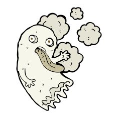 Cartoon Ghost N132