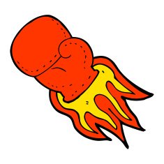 cartoon super punch N4