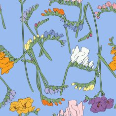 Freesia pattern