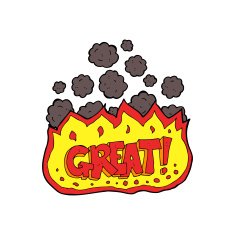 cartoon great symbol N9