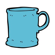 cartoon mug N19