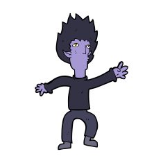 Cartoon Vampire N124