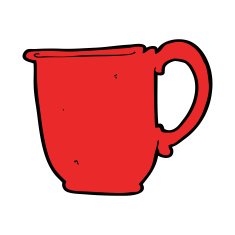 cartoon mug N20