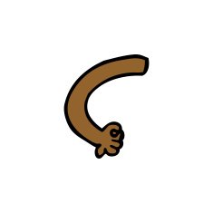 cartoon arm N127