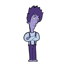 Cartoon Vampire N127