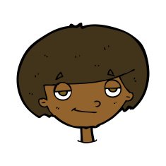 cartoon smug looking boy N7
