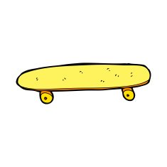 Cartoon Skateboard N52