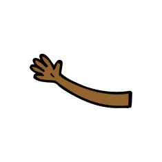 cartoon arm N137