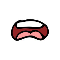 Cartoon Mouth N23