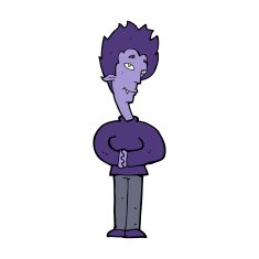 Cartoon Vampire N131