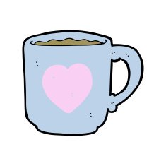 Cartoon Coffee Mug N40