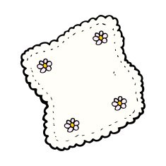 cartoon handkerchief N17
