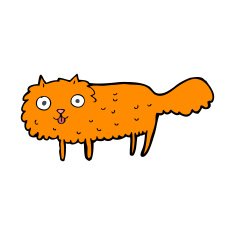 cartoon furry cat N6