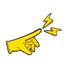 cartoon rubber glove N16