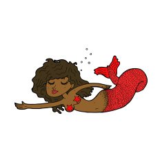 Cartoon Mermaid N54