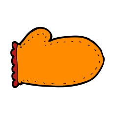 Cartoon Oven Glove N9