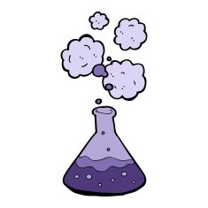 cartoon science chemicals N5