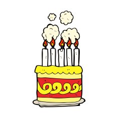 Cartoon Cake N45