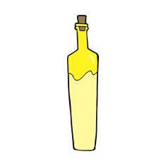 cartoon posh bottle N8