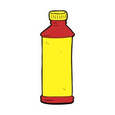 cartoon cleaning product N7