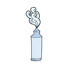 Cartoon Water Bottle N69