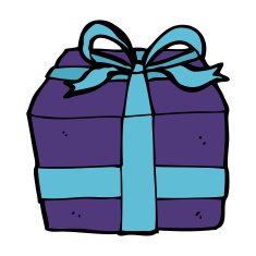 cartoon present N41