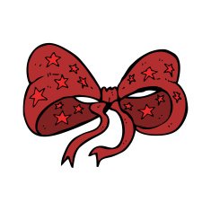 Cartoon Bow Tie N84