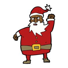 Cartoon Santa Claus N293