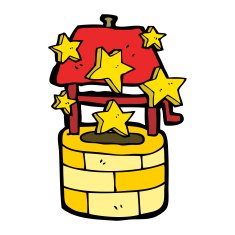 Cartoon Wishing Well N18