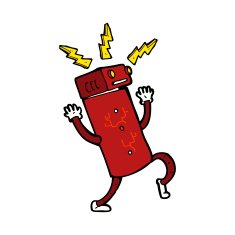 Cartoon Robot N230