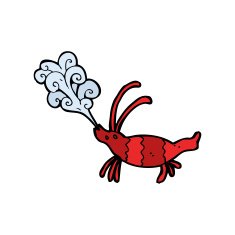Cartoon Shrimp N39