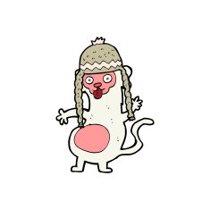 Funny Cartoon Monkey N35