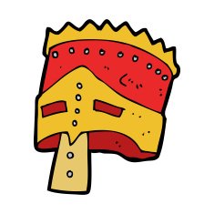 cartoon king's armor N9