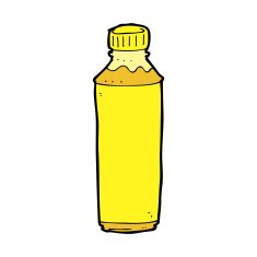 Cartoon Juice Bottle N18