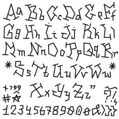 Alphabet N60