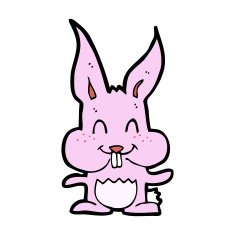 Cartoon Rabbit N116