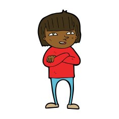 cartoon happy person N24