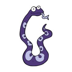 Cartoon Snake N171