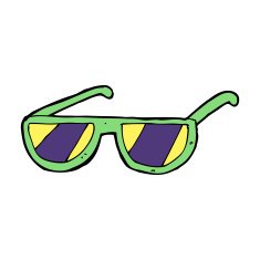 cartoon x ray spectacles N4