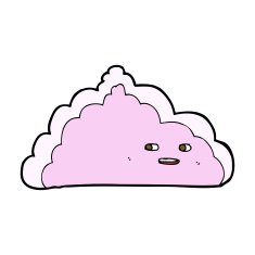 cartoon cloud N60