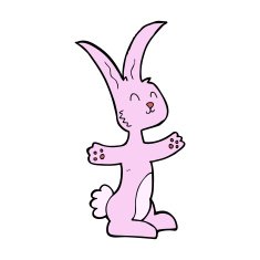 Cartoon Rabbit N117