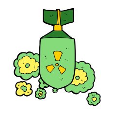 cartoon nuclear bomb N15